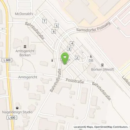 Standortübersicht der Tankstelle Stadtwerke Borken/Westf. GmbH in 46325 Borken