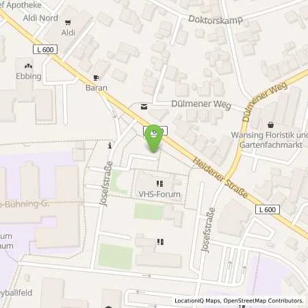 Standortübersicht der Tankstelle Stadtwerke Borken/Westf. GmbH in 46325 Borken