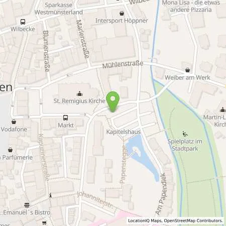 Standortübersicht der Tankstelle Stadtwerke Borken/Westf. GmbH in 46325 Borken