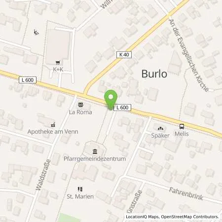 Standortübersicht der Tankstelle Stadtwerke Borken/Westf. GmbH in 46325 Borken