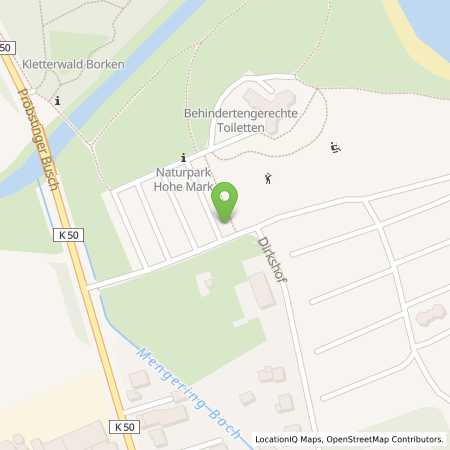 Standortübersicht der Strom (Elektro) Tankstelle: Stadtwerke Borken/Westf. GmbH in 46325, Borken