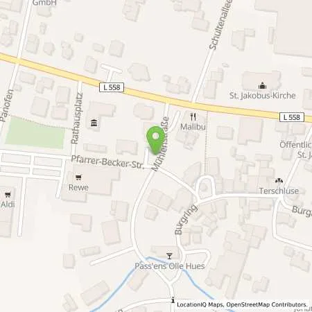 Standortübersicht der Tankstelle SVS-Versorgungsbetriebe GmbH in 46354 Südlohn