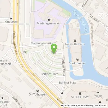 Standortübersicht der Tankstelle Bocholter Energie- und Wasserversorgung GmbH in 46395 Bocholt