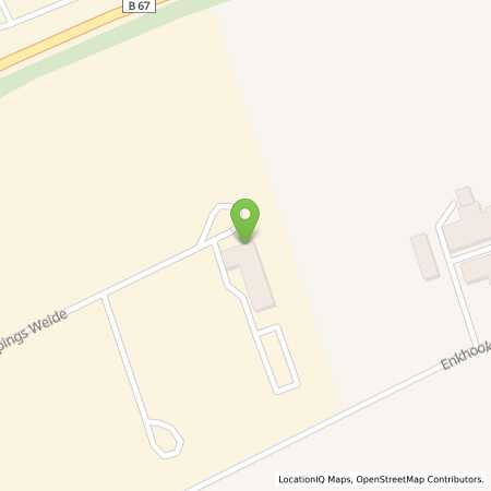 Standortübersicht der Strom (Elektro) Tankstelle: Wüppings Weide Besitzgesellschaft mbH in 46395, Bocholt