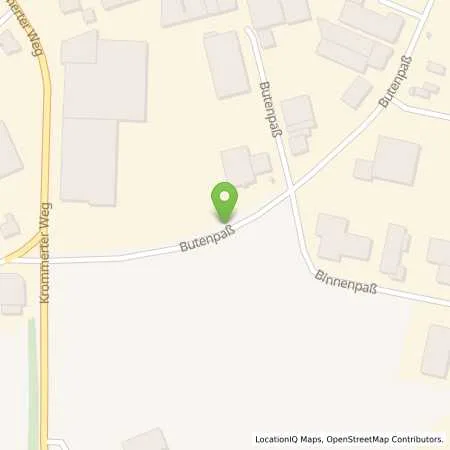 Standortübersicht der Tankstelle Stadtwerke Rhede GmbH in 46414 Rhede