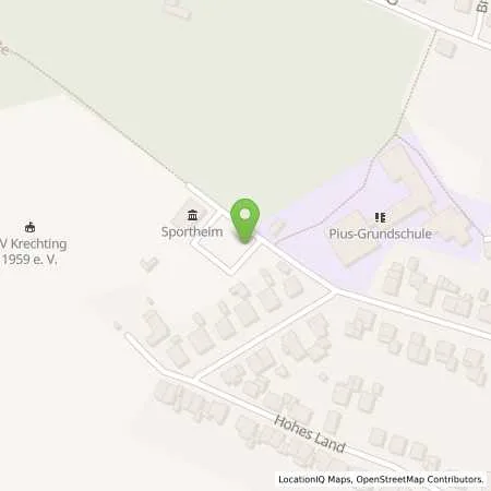 Standortübersicht der Tankstelle Stadtwerke Rhede GmbH in 46414 Rhede