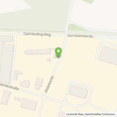 Standortübersicht der Tankstelle Stadtwerke Rhede GmbH in 46414 Rhede