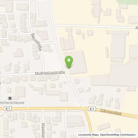 Standortübersicht der Tankstelle Stadtwerke Rhede GmbH in 46414 Rhede