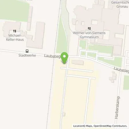 Standortübersicht der Tankstelle Stadtwerke Gronau GmbH in 48599 Gronau