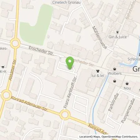 Standortübersicht der Tankstelle Stadtwerke Gronau GmbH in 48599 Gronau