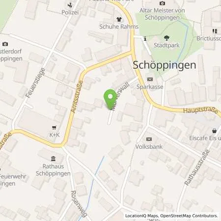 Standortübersicht der Tankstelle innogy eMobility Solutions GmbH in 48624 Schöppingen