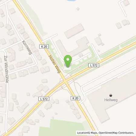 Standortübersicht der Tankstelle Stadtwerke Ahaus GmbH in 48683 Ahaus