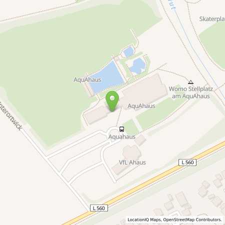 Standortübersicht der Strom (Elektro) Tankstelle: Stadtwerke Ahaus GmbH in 48683, Ahaus