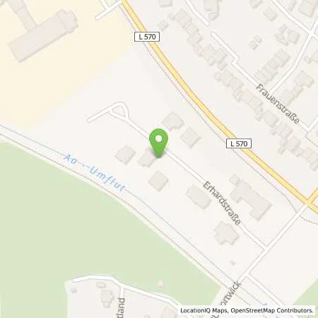 Standortübersicht der Tankstelle Stadtwerke Ahaus GmbH in 48683 Ahaus