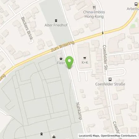 Standortübersicht der Tankstelle Stadtwerke Ahaus GmbH in 48683 Ahaus