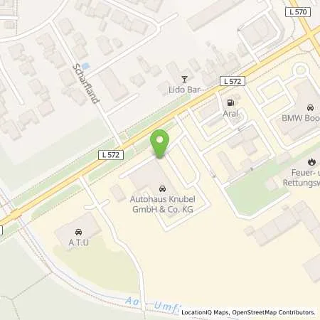 Standortübersicht der Tankstelle Autohaus Knubel in 48683 Ahaus
