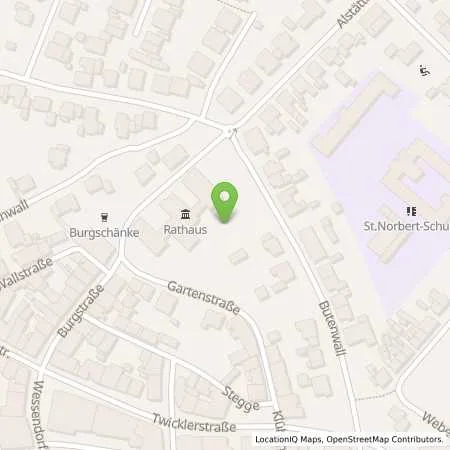 Standortübersicht der Tankstelle SVS-Versorgungsbetriebe GmbH in 48691 Vreden