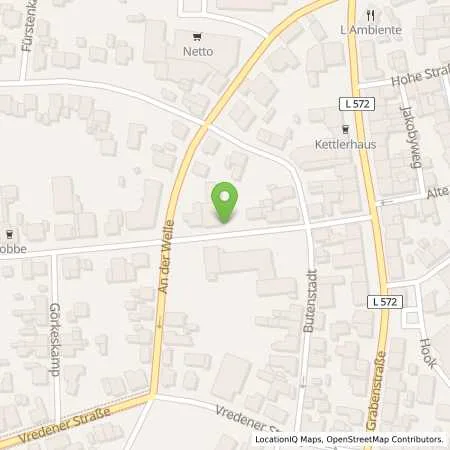 Standortübersicht der Tankstelle SVS-Versorgungsbetriebe GmbH in 48703 Stadtlohn