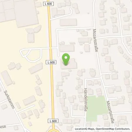 Standortübersicht der Tankstelle innogy SE in 48734 Reken