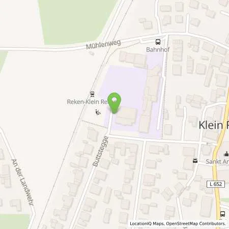 Standortübersicht der Tankstelle innogy SE in 48734 Reken