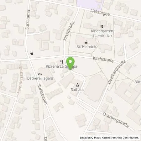 Standortübersicht der Tankstelle innogy eMobility Solutions GmbH in 48734 Reken