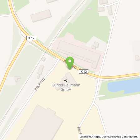 Standortübersicht der Strom (Elektro) Tankstelle: Günter Pellmann GmbH in 48734, Reken
