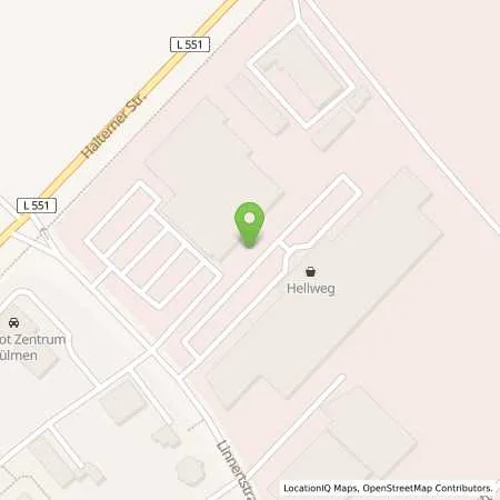 Standortübersicht der Tankstelle EnBW mobility+ AG und Co.KG in 48249 Dülmen