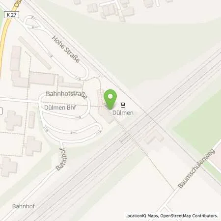 Standortübersicht der Tankstelle Stadt Dülmen in 48249 Dülmen