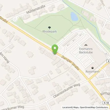 Standortübersicht der Tankstelle innogy eMobility Solutions GmbH in 48301 Nottuln