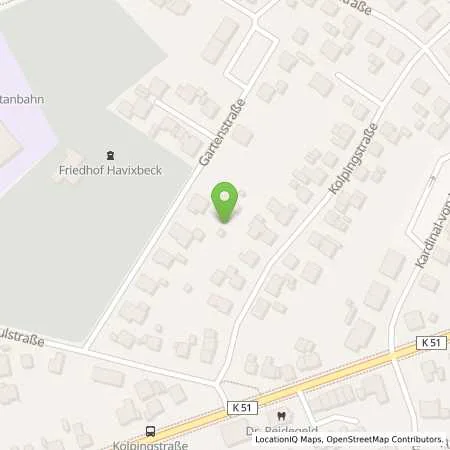 Standortübersicht der Tankstelle Gesellschaft des Kreises Coesfeld zur Förderung regenerativer Energien mbH in 48329 Havixbeck