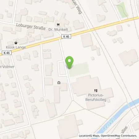 Standortübersicht der Tankstelle Gesellschaft des Kreises Coesfeld zur Förderung regenerativer Energien mbH in 48653 Coesfeld