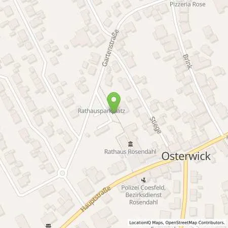 Standortübersicht der Tankstelle Gesellschaft des Kreises Coesfeld zur Förderung regenerativer Energien mbH in 48720 Rosendahl