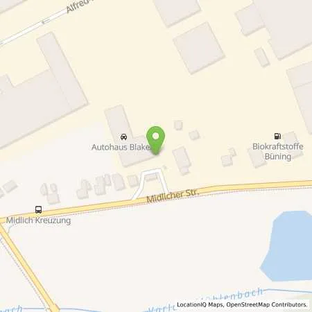 Standortübersicht der Tankstelle Joachim Blakert in 48720 Rosendahl