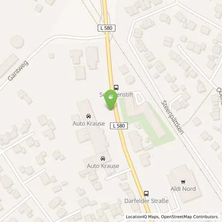 Standortübersicht der Tankstelle Auto-Krause GmbH in 48727 Billerbeck