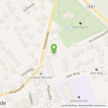 Standortübersicht der Tankstelle Gesellschaft des Kreises Coesfeld zur Förderung regenerativer Energien mbH in 59348 Lüdinghausen