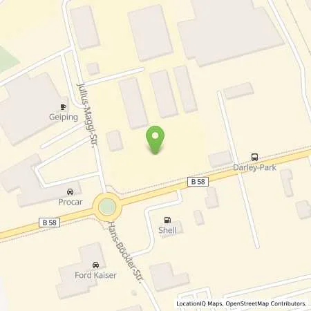 Standortübersicht der Tankstelle Procar Automobile Münsterland GmbH in 59348 Lüdinghausen