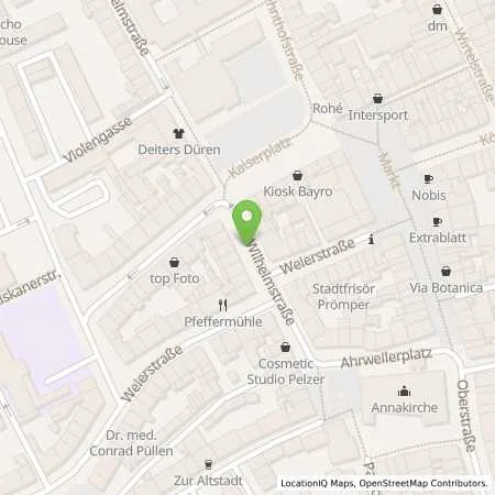 Standortübersicht der Tankstelle Stadtwerke Düren GmbH in 52349 Düren