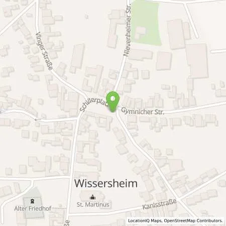 Standortübersicht der Tankstelle innogy SE in 52388 Nörvenich