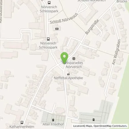 Standortübersicht der Tankstelle innogy eMobility Solutions GmbH in 52388 Nörvenich