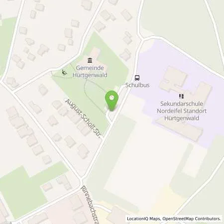 Standortübersicht der Tankstelle innogy SE in 52393 Hürtgenwald (Kleinhau)