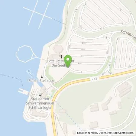 Standortübersicht der Tankstelle Energie Nordeifel GmbH&Co. KG in 52396 Heimbach