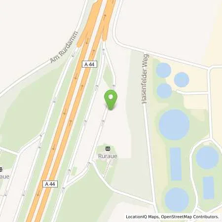 Standortübersicht der Tankstelle EnBW mobility+ AG und Co.KG in 52428 Jülich