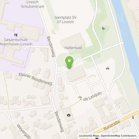 Standortübersicht der Tankstelle innogy SE in 52441 Linnich