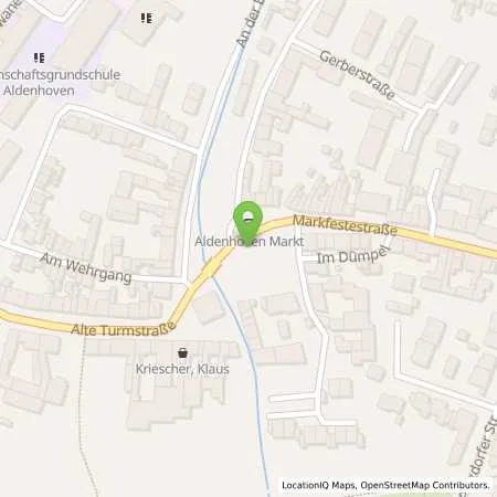 Standortübersicht der Tankstelle innogy SE in 52457 Aldenhoven