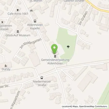 Standortübersicht der Tankstelle EWV Energie- und Wasser-Versorgung GmbH in 52457 Aldenhoven