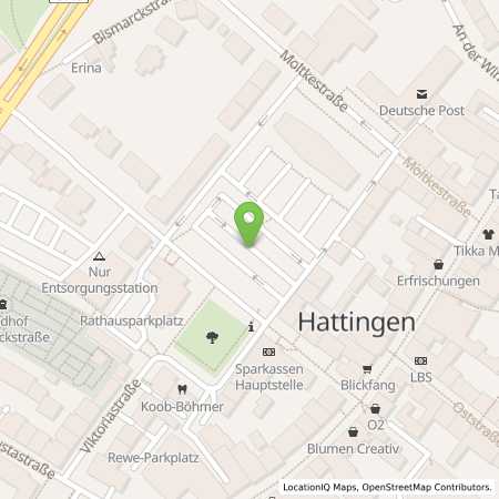 Standortübersicht der Strom (Elektro) Tankstelle: AVU AG in 45525, Hattingen