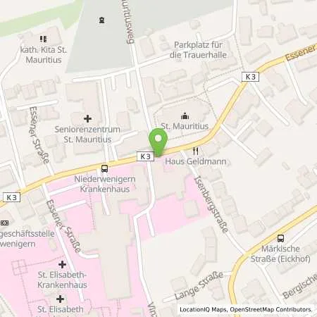 Standortübersicht der Tankstelle Autohaus Lünemann in 45529 Hattingen