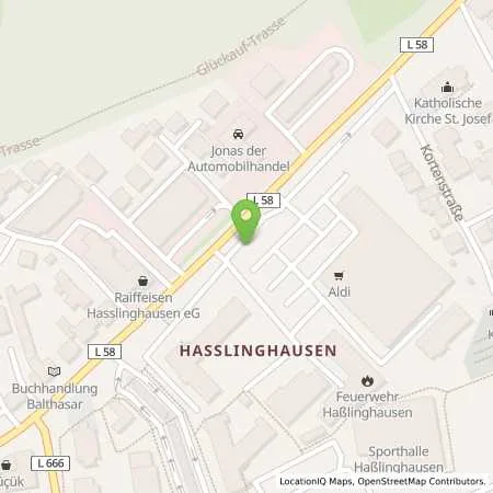 Standortübersicht der Tankstelle AVU AG in 45549 Sprockhövel