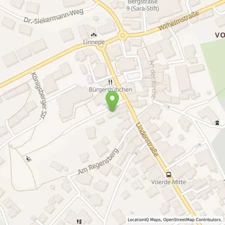 Standortübersicht der Tankstelle AVU AG in 58256 Ennepetal