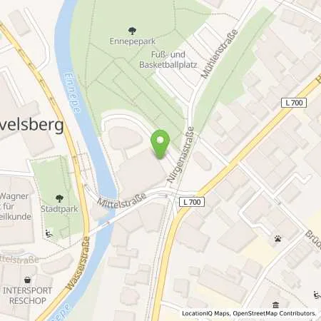 Standortübersicht der Tankstelle AVU AG in 58285 Gevelsberg